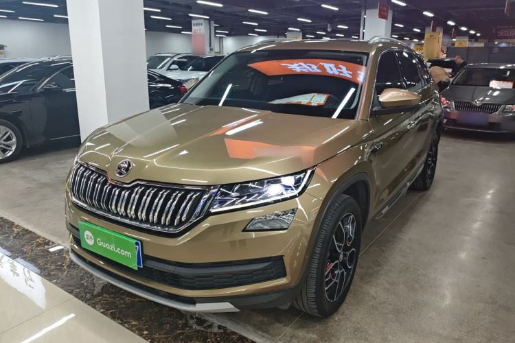 Used Skoda Kodiaq 2019 Facelifted TSI330 7-Seater Two-Wheel-Drive Luxury Enjoyment Edition China VI Standard