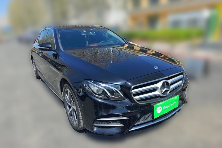 Used Mercedes-Benz E-Class 2017 E 300 L Sporty and Stylish Model Front Right 45 Deg