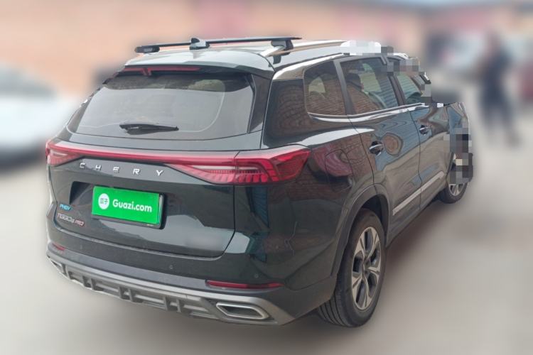 Used Chery Tiggo 8 PRO New Energy 2023 Champion Edition 1.5T 100km Glory Version Rear Right 45 Deg