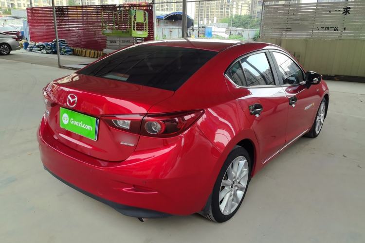 Used Mazda 3 Axela 2017 Sedan 2.0L Automatic Flagship Model China V Standard Rear Right 45 Deg