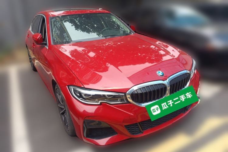 Used BMW 3 Series 2022 320Li M Sport Package Front Right 45 Deg