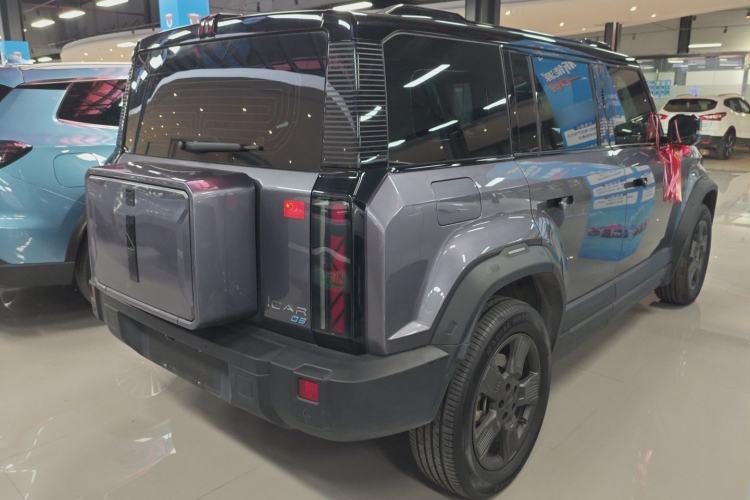 Used iCAR 03 2024 501km Two-Wheel Drive Long-Range Version Rear Right 45 Deg