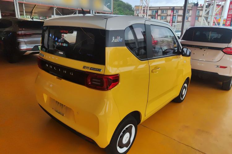 Used Wuling Hongguang MINIEV 2021 Macaron Premium Model – Lithium-NMC Rear Right 45 Deg