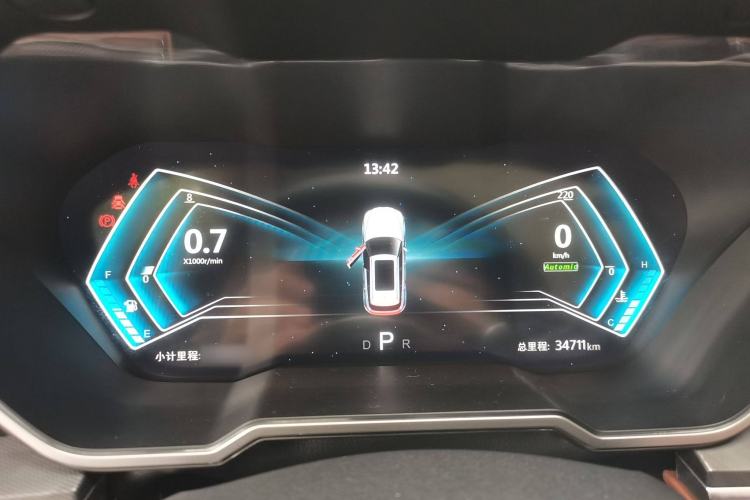Used Zotye T700 2017 1.8T Dual-Clutch Flagship Model
