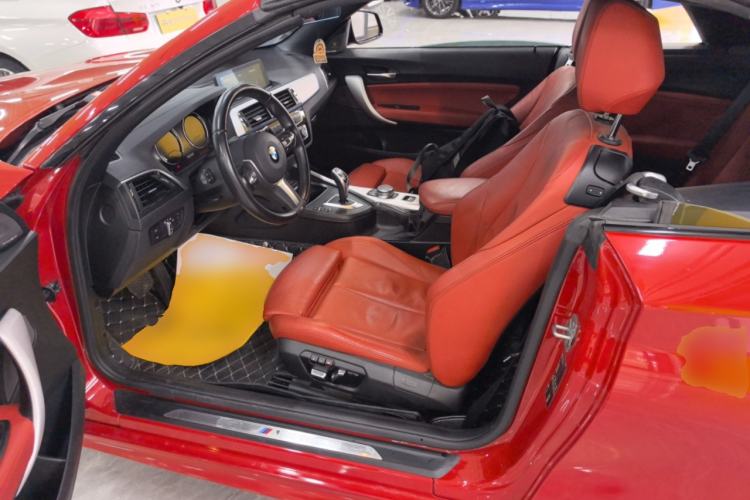 Used BMW 2 Series 2019 225i Convertible Coupe Luxury Edition M Sport Package Left Front Seat