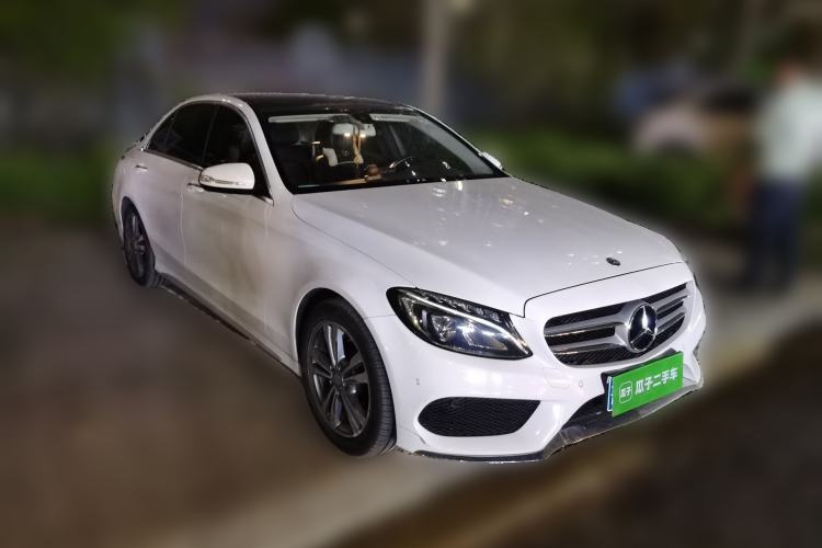 Used Mercedes-Benz C-Class 2017 C 200 L Sport Edition Front Right 45 Deg