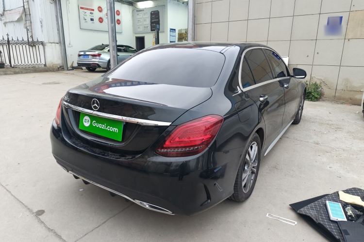 Used Mercedes-Benz C-Class 2021 C 200 L Fashion Edition Sport Version Rear Right 45 Deg