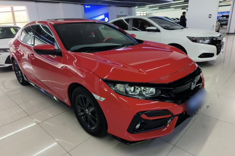 Used Honda Civic 2021 HATCHBACK 220TURBO CVT New Trendsetter Front Right 45 Deg