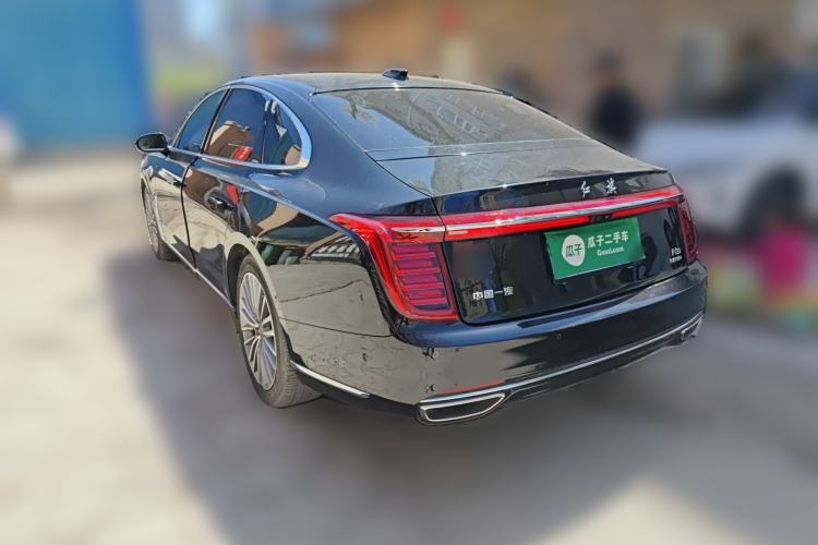 Used Hongqi H9 2020 3.0T Smart Connect Flagship Edition Rear Left 45 Deg