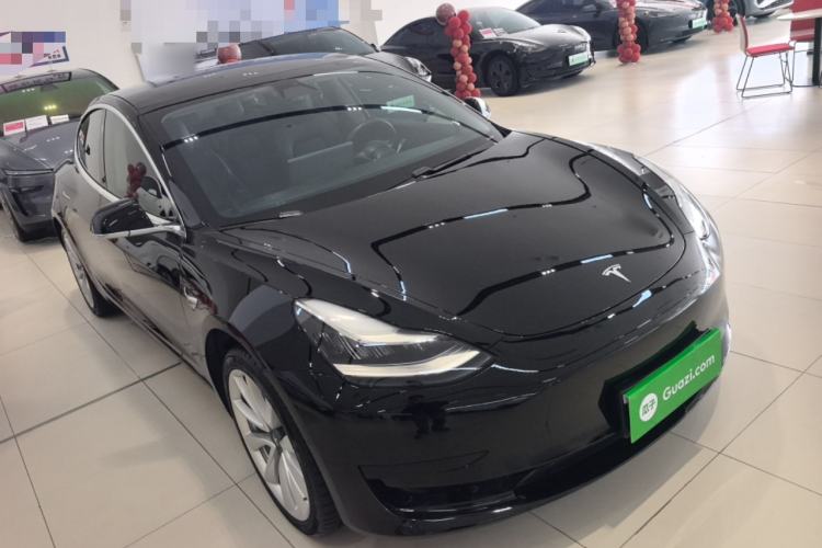 Used Tesla Model 3 2019 Standard Range Rear-Drive Upgraded Version Front Right 45 Deg
