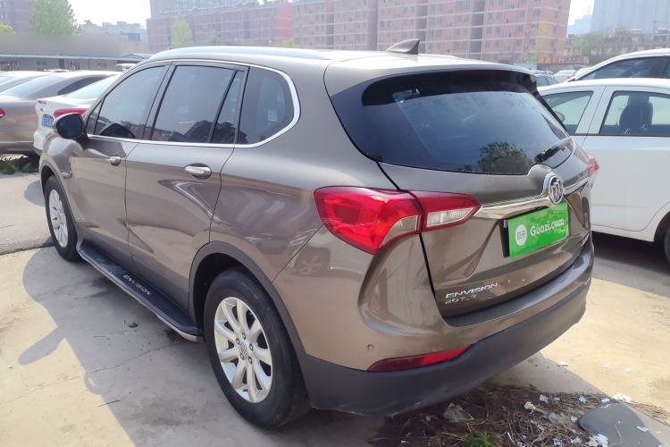 Used Buick Envision 2018 20T Two-Wheel-Drive Elite Model Rear Left 45 Deg