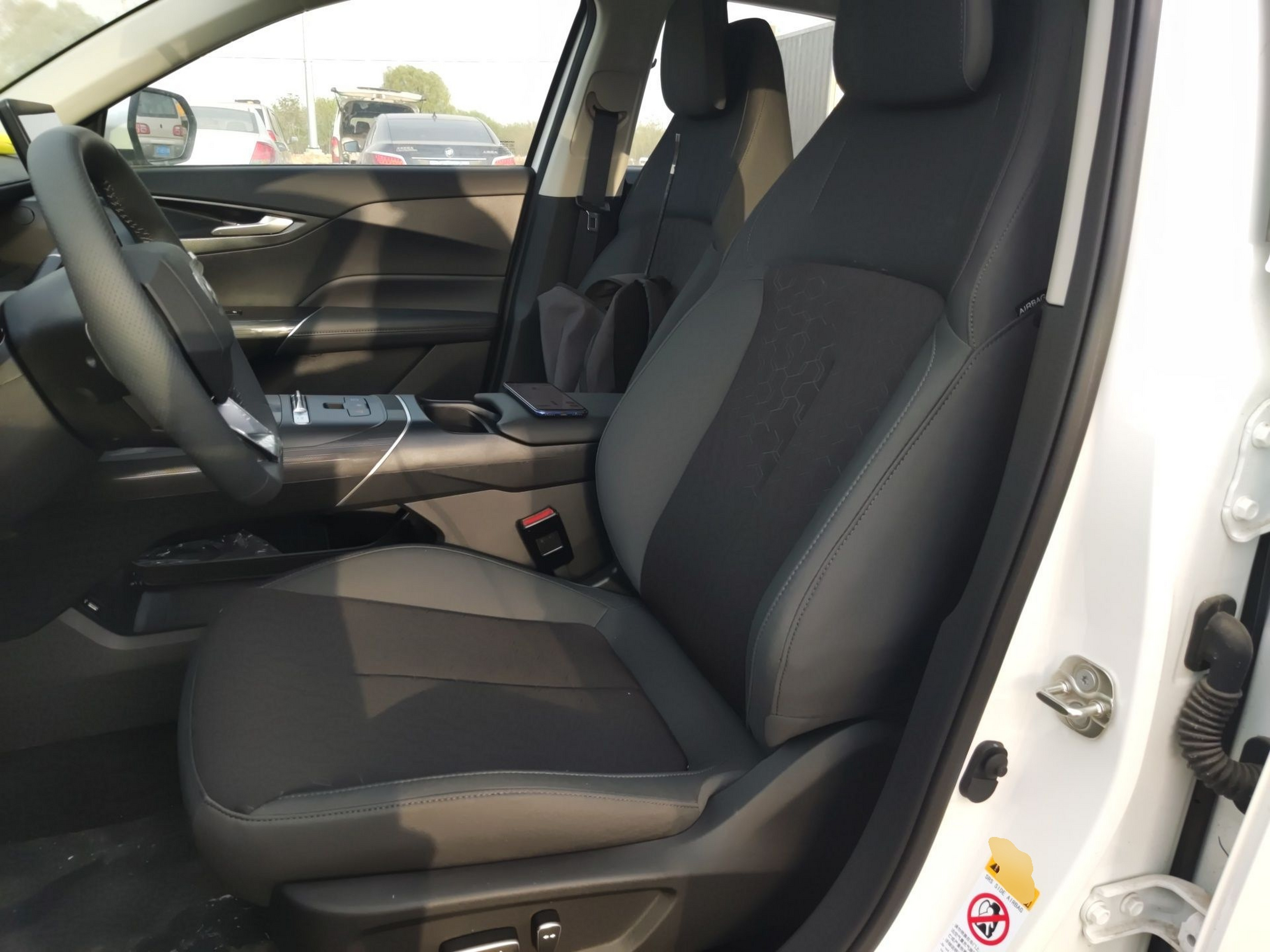 Avant de la voiture