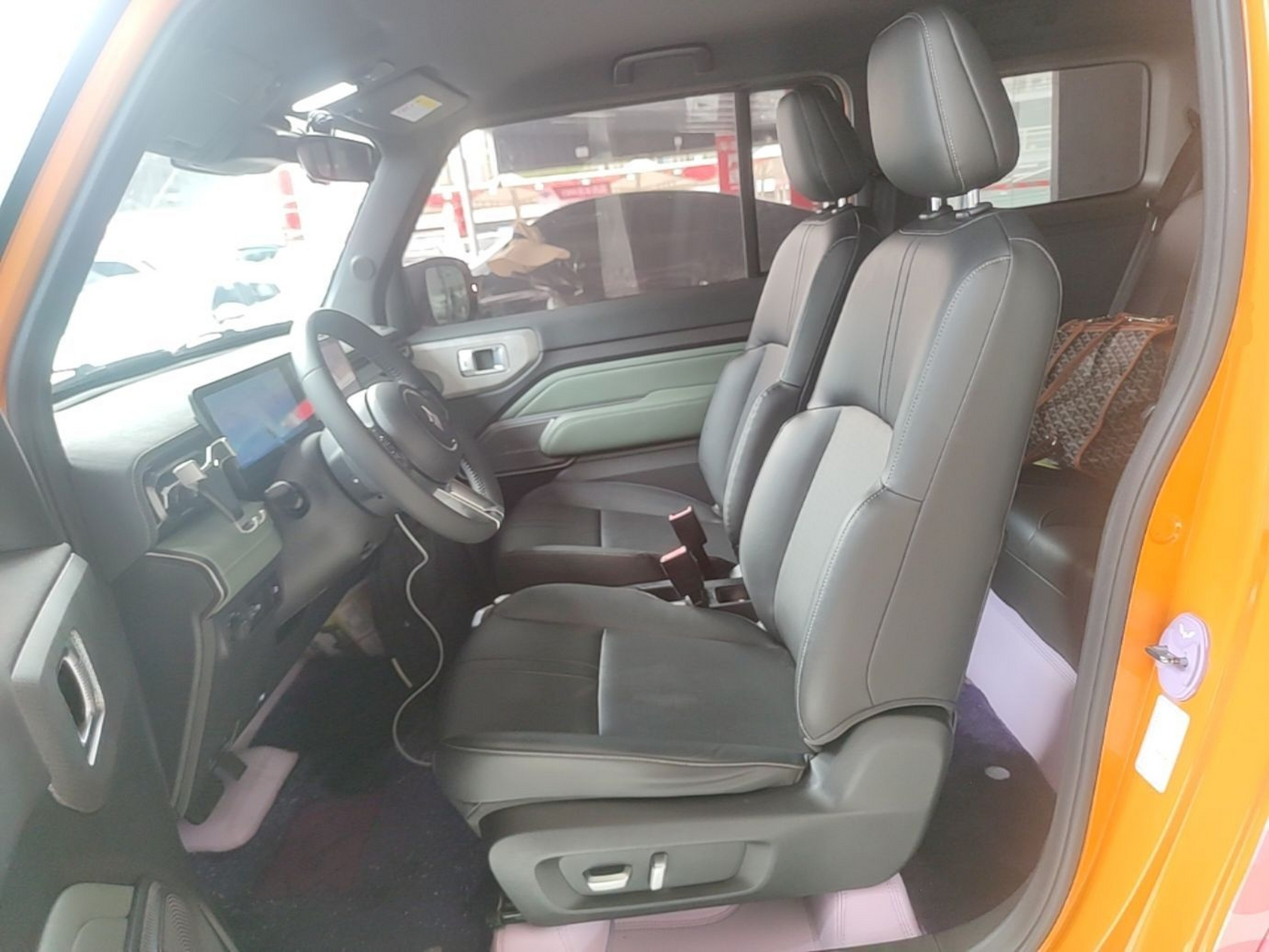 Avant de la voiture