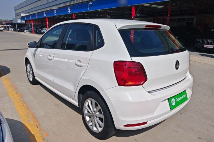 Used Volkswagen Polo 2014 1.4L Automatic Luxury Edition Rear Left 45 Deg
