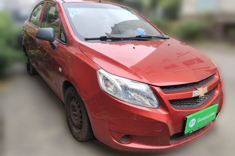 Used Chevrolet Sail 2013 Sedan 1.2L AMT Ideal Edition Front Right 45 Deg