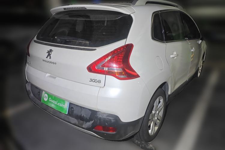 Used Peugeot 3008 2013 2.0L Automatic Trend Edition Rear Right 45 Deg