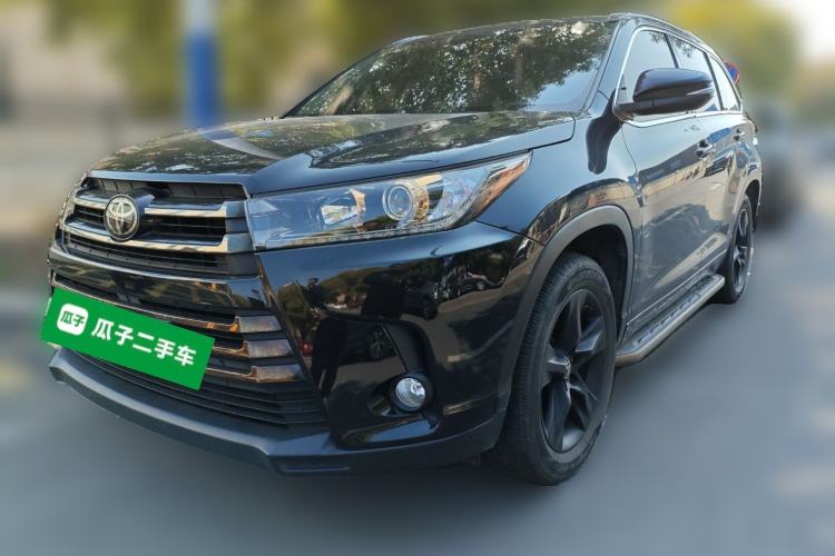 Used Toyota Highlander 2018 2.0T Four-Wheel Drive Luxury Version 7 Seats China VI Standard