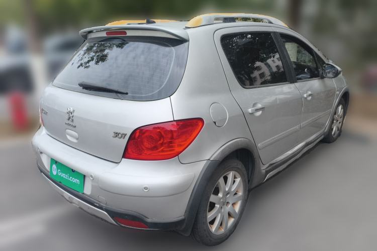 Used Peugeot 307 2012 1.6L Automatic CROSS Rear Right 45 Deg