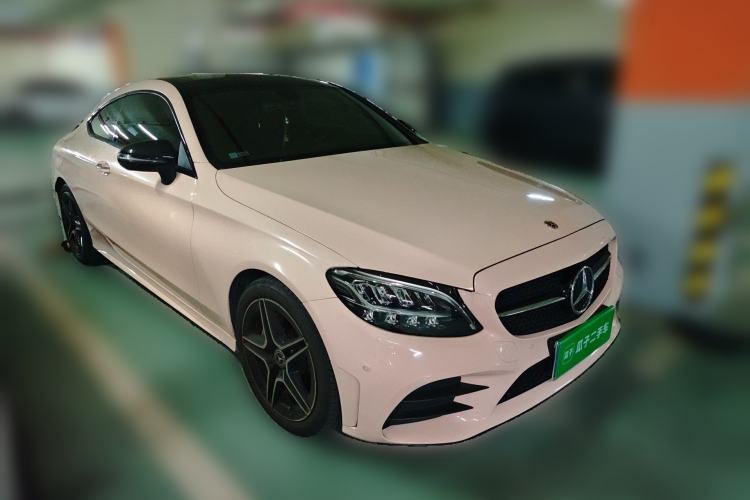 Used Mercedes-Benz C-Class 2022 Refreshed C 260 Coupe Front Right 45 Deg