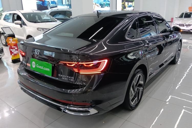 Used Volkswagen Sagitar 2023 300TSI DSG Excellence Edition Rear Right 45 Deg