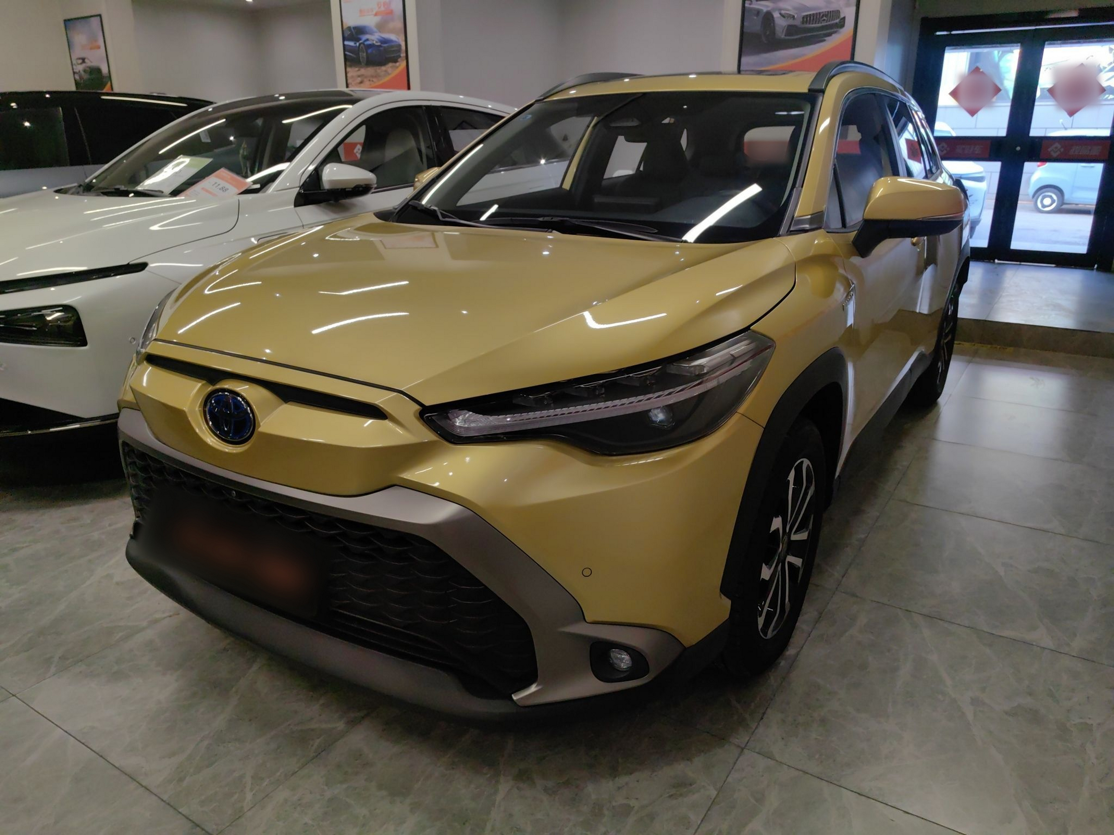 تحت مقدمة السيارة