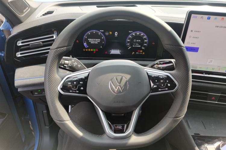 Used Volkswagen Tiguan L 2024 PRO 380TSI Four-Wheel Drive R-Line Prestige Edition Steering Wheel