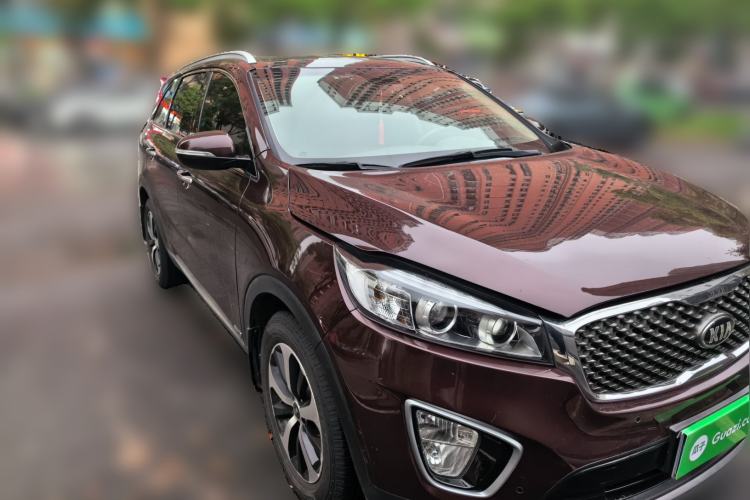 Used Kia Sorento 2015 Sorento L 2.4L Gasoline 4WD Elite Edition 5 Seats China IV Standard Front Right 45 Deg