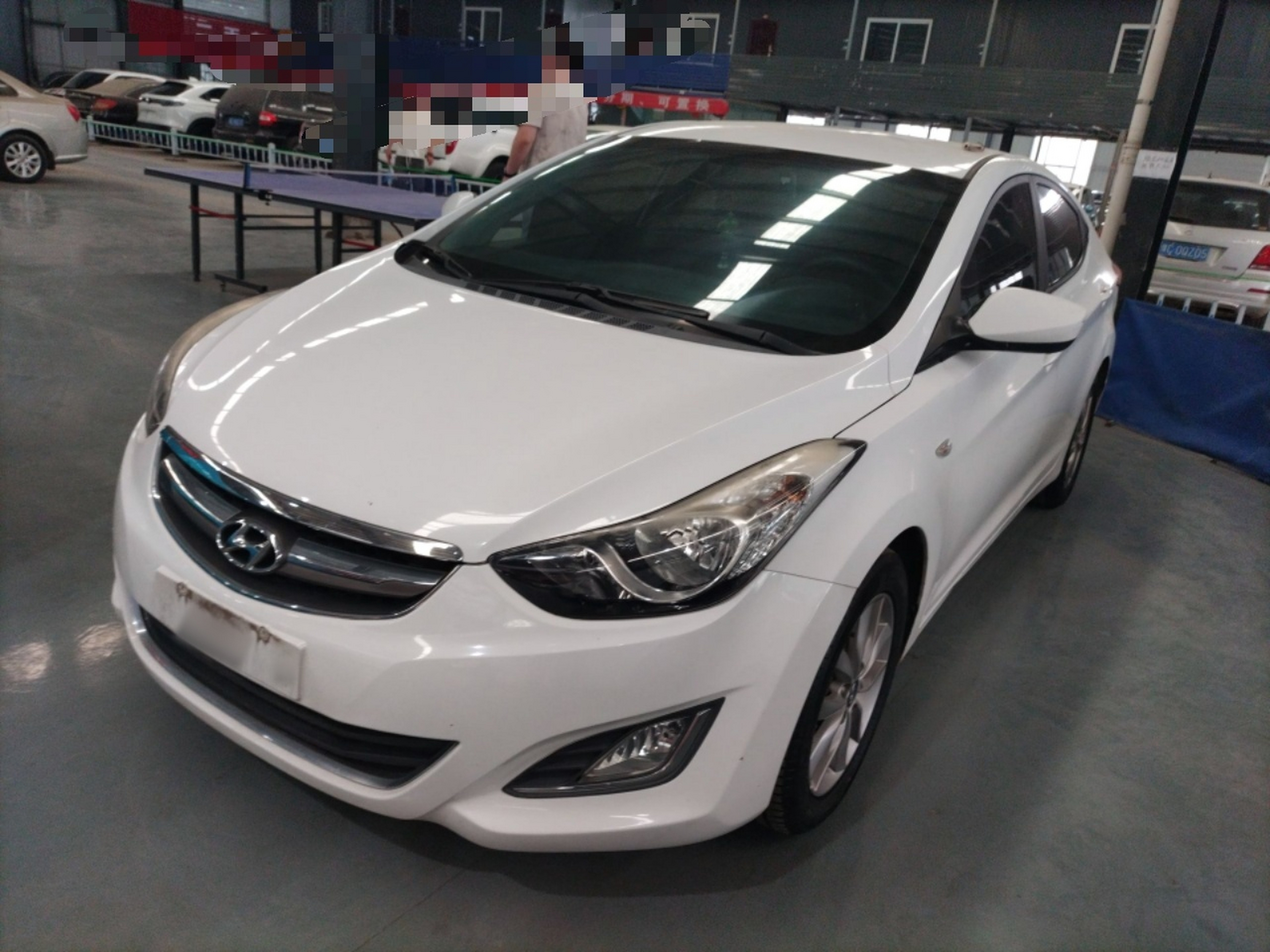 Parte inferior delantera