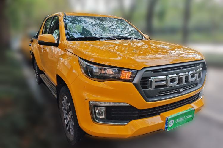 Used Foton General F9 2022 2.0T Gasoline Manual 4x4 Enjoyment Version Standard Cab 4G20TI5 Front Right 45 Deg