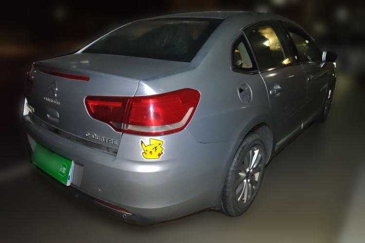 Used Citroen C-Quatre 2014 VTS Version 1.6L Manual - Premium Model Rear Right 45 Deg