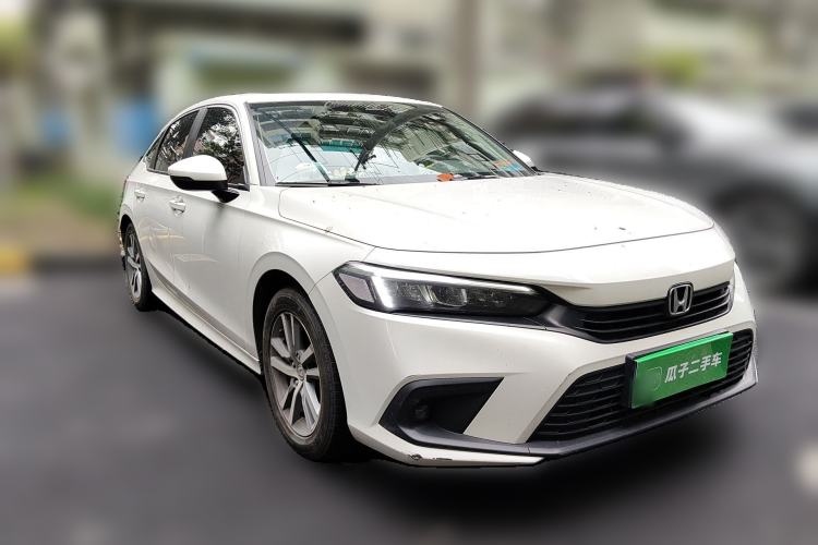 Used Honda Civic 2022 240TURBO CVT Dynamic Edition Front Right 45 Deg