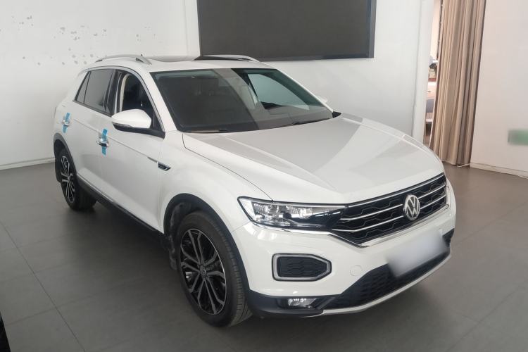 Used Volkswagen T-ROC 2020 280TSI DSG Two-Wheel Drive Comfort Version Front Right 45 Deg