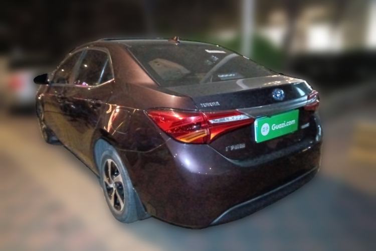 Used Toyota Levin 2017 Revised Dual-Engine 1.8H GS E-CVT Elite Sunroof Version China V Standard Rear Left 45 Deg