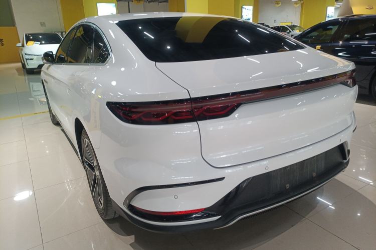 Used BYD Han 2023 EV Champion Edition 605KM Front-Drive Premium Model Rear Left 45 Deg