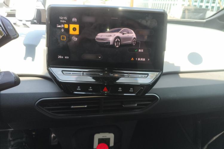 Used Volkswagen ID.3 2023 Upgraded Model Pure Intelligent Enjoyment Version Audio And AC Panel