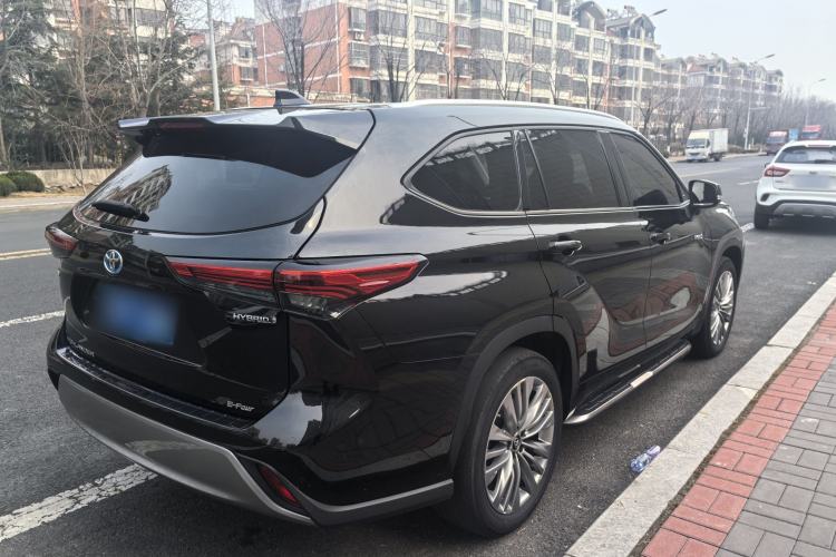 Used Toyota Highlander 2022 Dual-Engine 2.5L Four-Wheel Drive Prestige Version 7 Seats Exterior 5