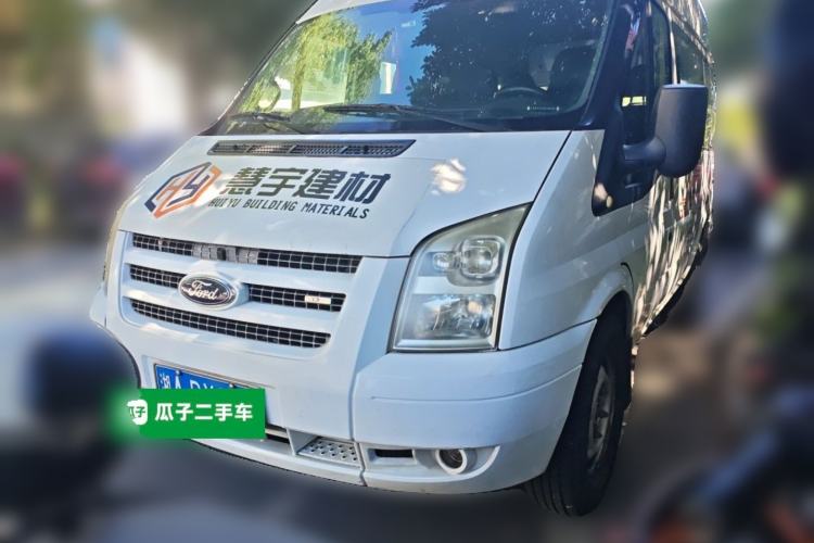 Used Ford Transit Custom 2009 2.4T Diesel Standard Version Short Wheelbase Mid-Roof China Stage III Guazi used car, China used car export, Used car for sale, Used cars, Cheapest cars for sale
