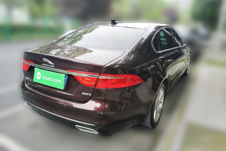 Used Jaguar XFL 2020 XFL 2.0T P200 Two-Wheel-Drive Elite Edition Rear Right 45 Deg