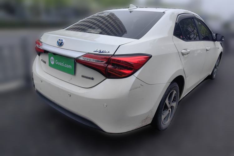 Used Toyota Levin 2017 Revised Dual-Engine 1.8H GS E-CVT Elite Sunroof Version China V Standard Rear Right 45 Deg