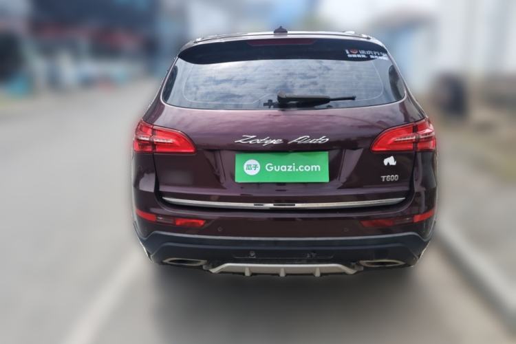 Used Zotye T600 2016 Sport Edition 1.5T Manual Luxury Model Rear