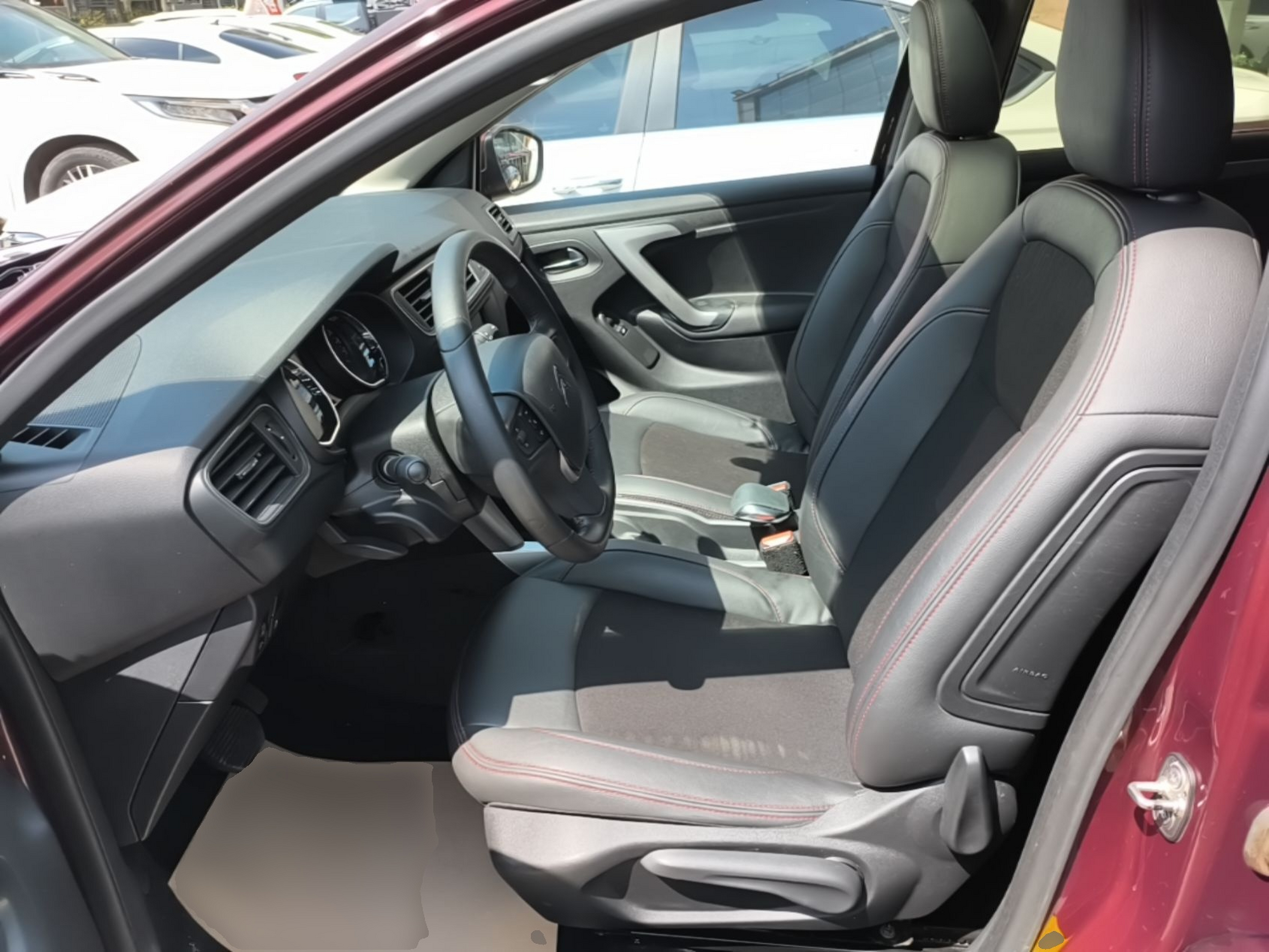 Avant de la voiture