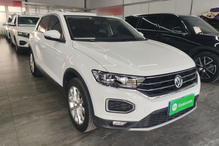 Used Volkswagen T-ROC 2020 280TSI DSG Two-Wheel-Drive Elite Version Front Right 45 Deg