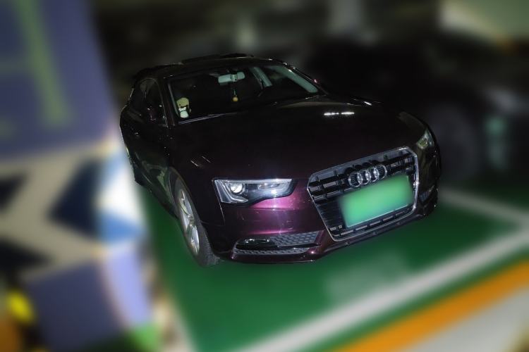 Used Audi A5 2014 Sportback 45 TFSI Front Right 45 Deg