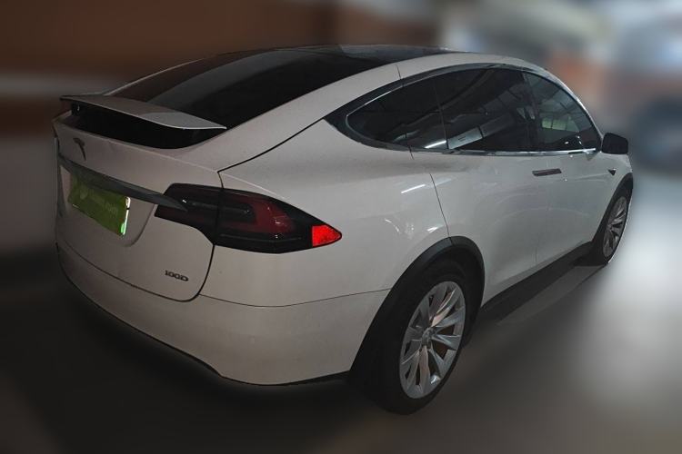 Used Tesla Model X 2017 X 100D Long Range Edition Rear Right 45 Deg