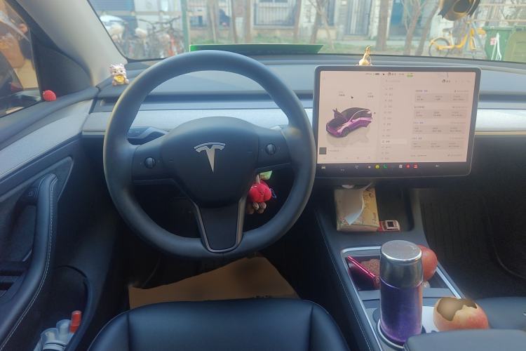 Used Tesla Model Y 2023 Rear-Wheel-Drive Version Steering Wheel