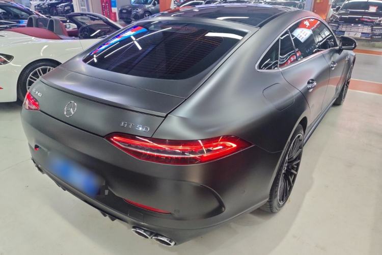 Used Mercedes-Benz AMG GT 2023 AMG GT 50 Four-Door Coupe Rear Right 45 Deg