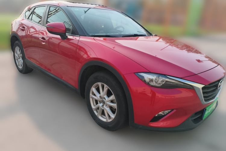 Used Mazda CX-4 2018 2.0L Automatic Two-Wheel Drive Blue Sky Exploration Version China V Standard Front Right 45 Deg