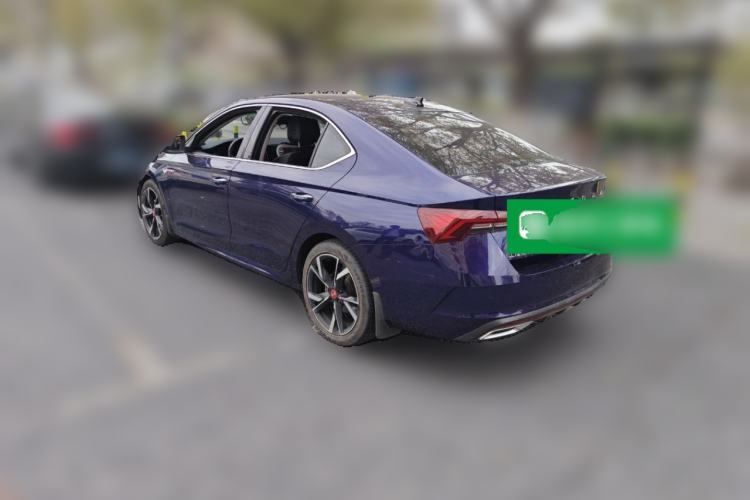 Used Skoda Octavia 2021 PRO TSI280 DSG Luxury Edition Rear Left 45 Deg