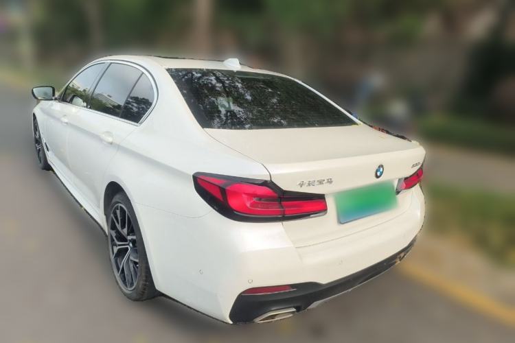 Used BMW 5 Series 2023 530Li Luxury Edition M Sport Package Rear Left 45 Deg