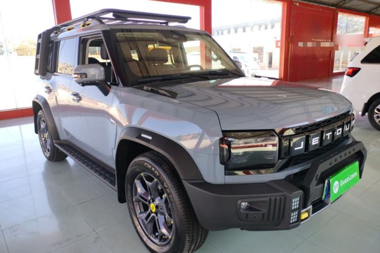 Used JETOUR Shanhai Traveler C-DM 2024 C-DM 129KM Linye Edition Front Right 45 Deg